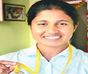 jaywanti wins silver medal in tykwando championship