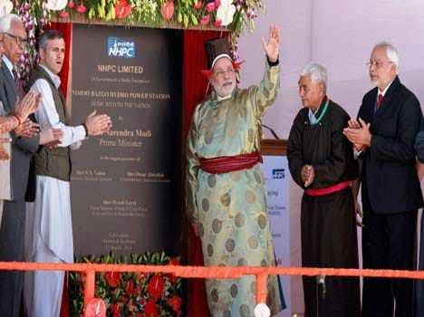 omar abdullah thanks center government for hydel project