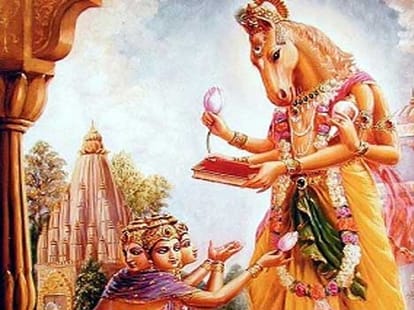 vishnu laxmi devi bhagwat puran hayagriv avtar
