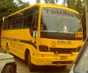 woman dead in school bus accident