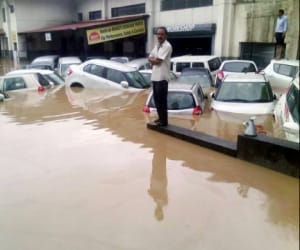 The city_ was heavy_ rain 