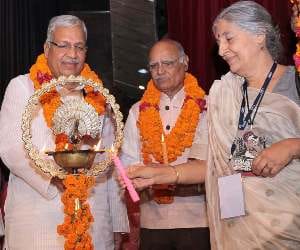 international media conference in cms lucknow