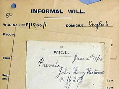 love letters of first world war