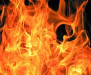 Youth burnt alive
