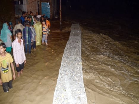 flood in dehradun