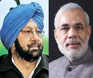 Captain Amrinder Singh asked Questions to PM Narendra Modi