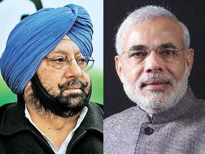 congress mp captain amrinder singh adopted narendra modi concept