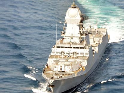 indian navy will get INS kolkata today.