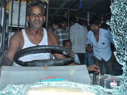 clashes after murder in khurja of up