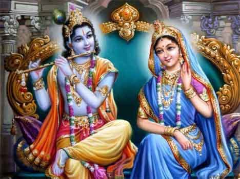 radha krishna first meeting and love story