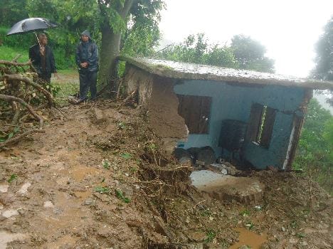 landslide in pauri