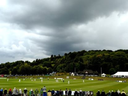 indian women team close to win only test match.