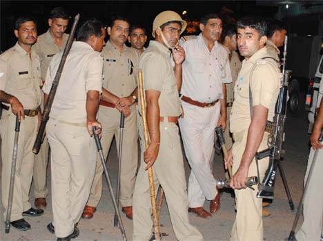 ADC beaten by police