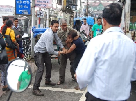 tourist beaten by shopkeeper in mussoorie