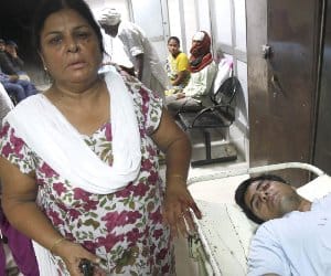 criminal attack three injured