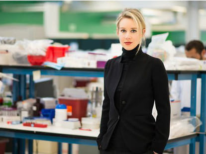 a woman become millionaire by blood test gadgets in america.