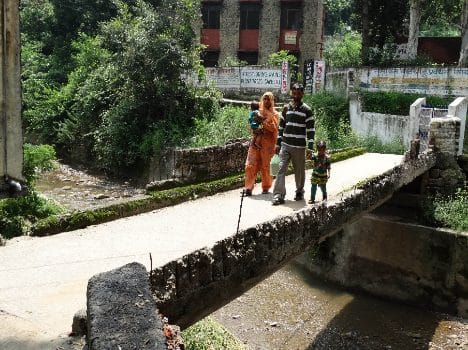 devika river shabby bridge