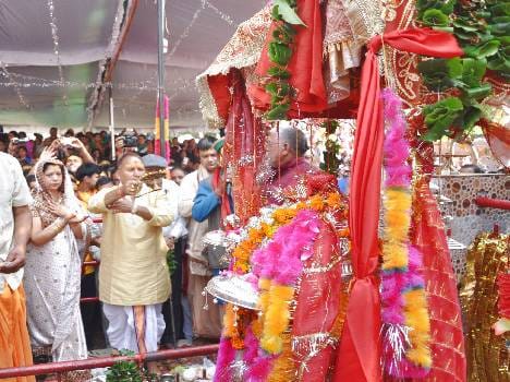 seven day of nanda raj jat yatra