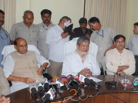 cabinet home minister rajnath singh in dehradun