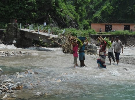 heavy rain in kotdwar