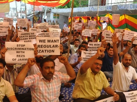 Strike in Jammu division outcry for drinking water