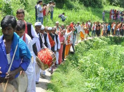 nanda raj jat reached in eda badhani