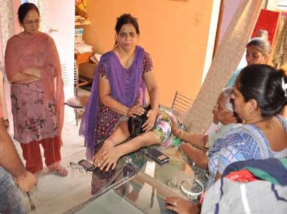 30 million robbery in Mohali, Family in panic 
