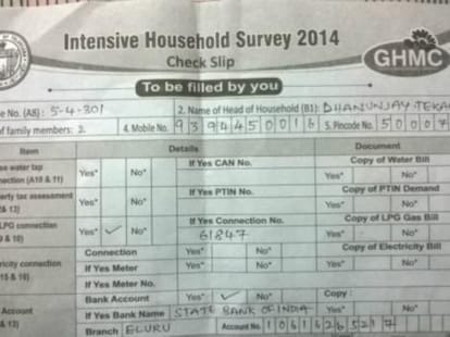 telangana survey has started.