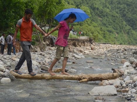 dehradun bhandal valley suffered from flood