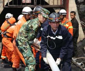 blast in a coal mine of china, 27 dead