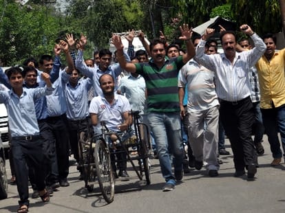 protest against the power and water