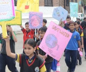 students awareness rally at ridge