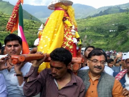 nanda raj jat yatra third day