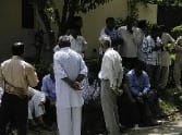 Alcohol contractor and his companions shot at