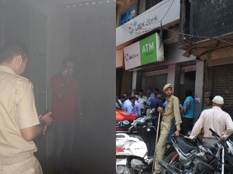 fire in jk bank