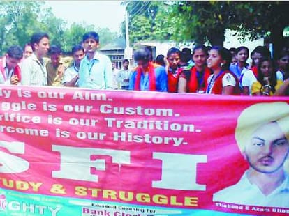 SCA elections in himachal pradesh university and colleges.