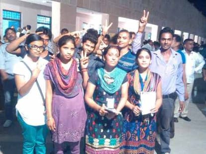 talk with UP toppers 