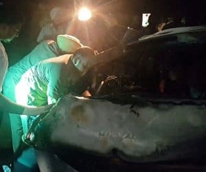 exclusive coverage chandigarh accident, 5 dead on spot