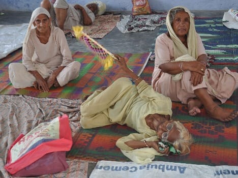 Administration services provided to victims of fire