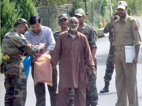 India returned Pak civilian who crossed loc