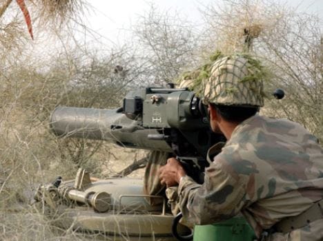 pakistan deployed sniper on the forward posts 