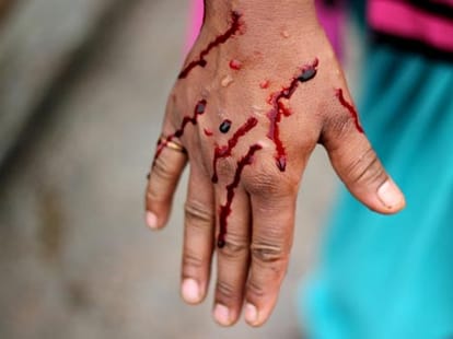 horror murder of own wife.