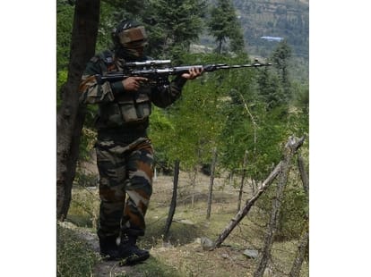 jawan killed in encounter wid terrorists in kupwara