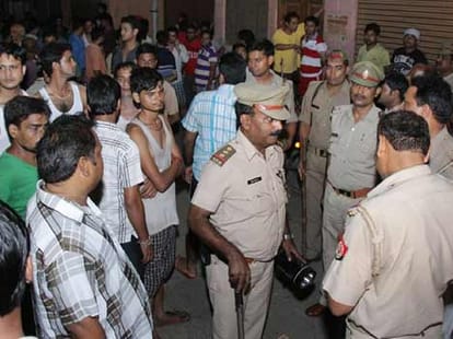 molestation in moradabad become communal