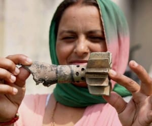 Life changed by off cross border firing