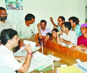 revenue officers on strike.