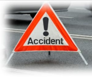 eight injured in accident