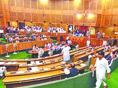 last session of 11th jammu and kashmir assembly sunday ended