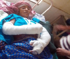 woman killed leopard