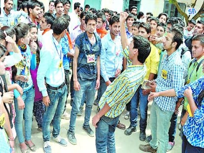 ragging at kotshera college.
